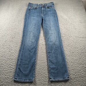 AYR Jeans Womens 29L Straight Leg Medium Wash The Bomb Pop Stretch Denim